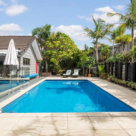 Villa With Pool In Browns Bay Auckland Luaran gambar