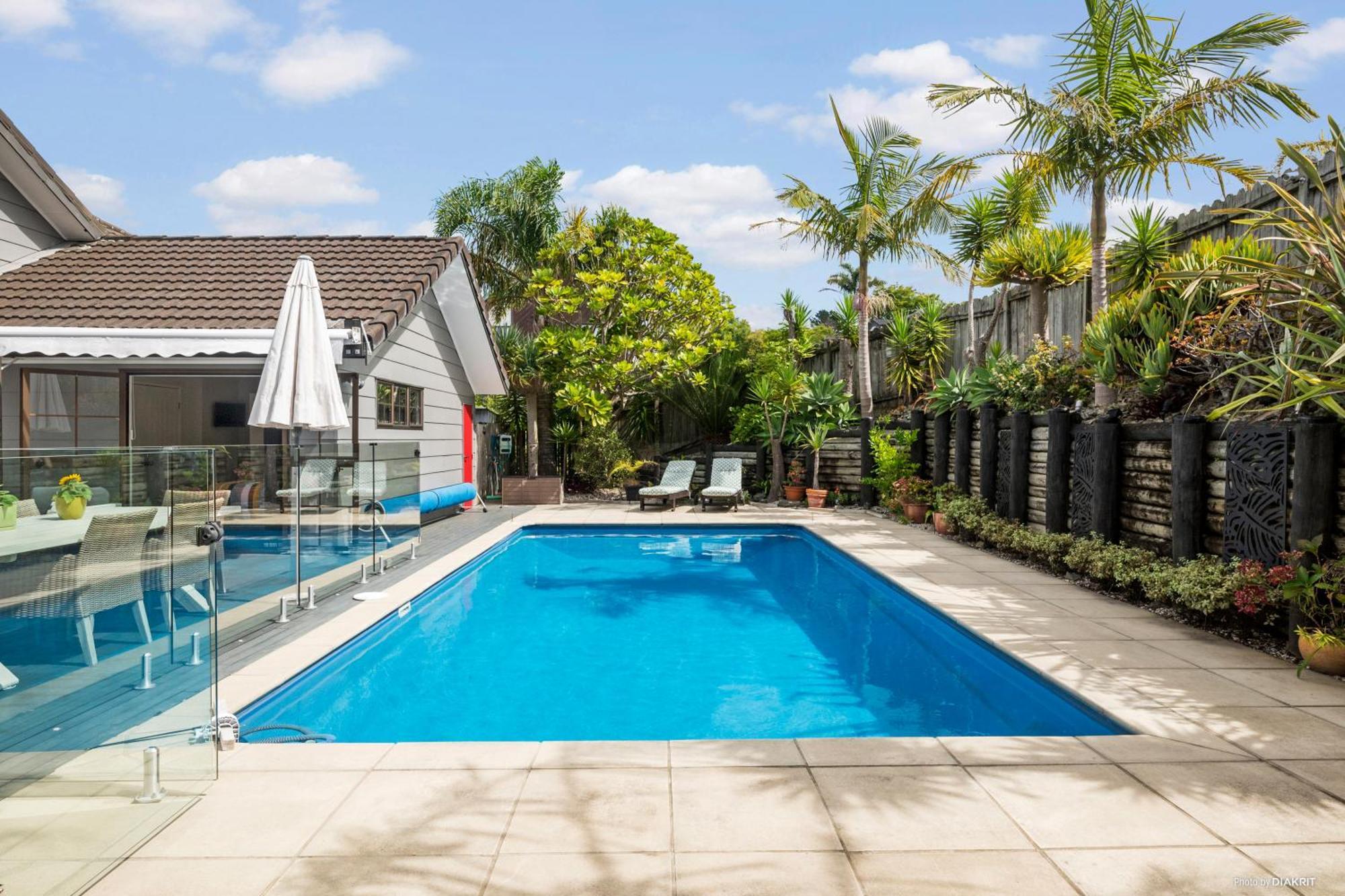 Villa With Pool In Browns Bay Auckland Luaran gambar